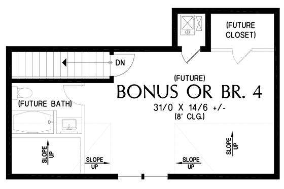 Floor Plan - Other Floor 2 for Farmhouse House Plan #48-1186 - 3 bed, 2.5 bath