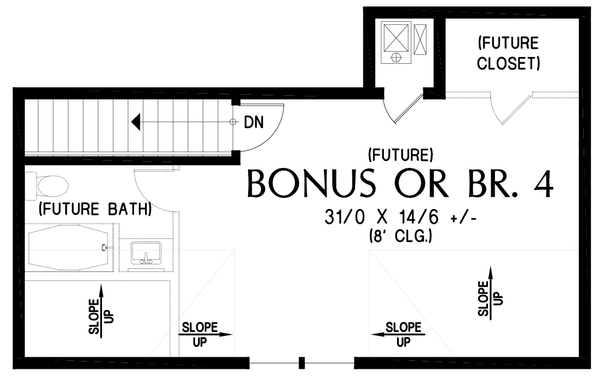 House Blueprint - Farmhouse Floor Plan - Other Floor Plan #48-1186