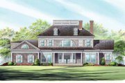 Classical Style House Plan - 4 Beds 4 Baths 3618 Sq/Ft Plan #137-328 