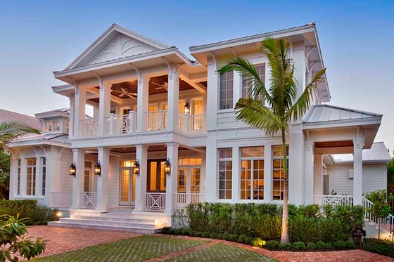 Home Plan - Exterior - Front Elevation for Country House Plan #1017-163 - 5 bed, 5 bath