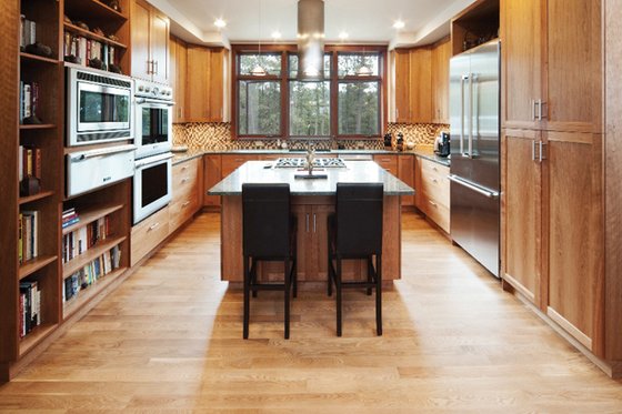 Interior - Kitchen for Contemporary House Plan #1042-15 - 3 bed, 3 bath