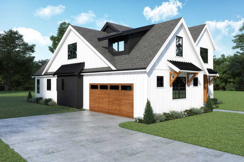 Dream House Plan - Exterior - Other Elevation for Farmhouse House Plan #1070-168 - 4 bed, 2 bath