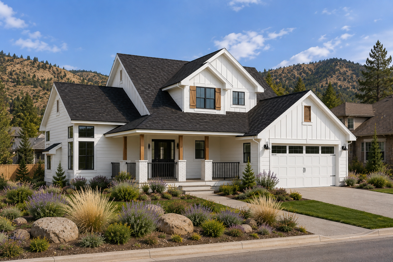Dream House Plan - Exterior - Front Elevation 3 for Craftsman House Plan #1100-155 - 4 bed, 2.5 bath