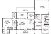 Farmhouse Style House Plan - 3 Beds 2 Baths 1953 Sq/Ft Plan #406-9670 