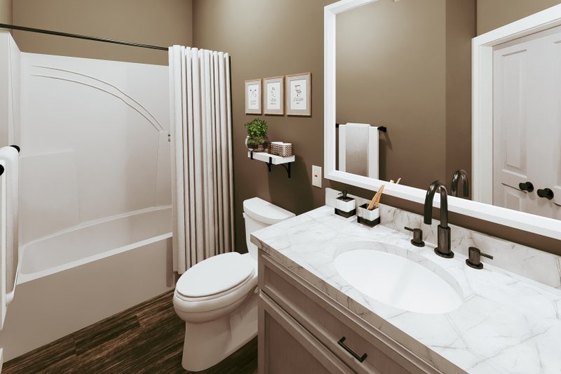 Dream House Plan - Interior - Bathroom for Farmhouse House Plan #44-287 - 3 bed, 2 bath