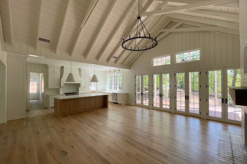 Architectural House Design - Interior - Family Room for Farmhouse House Plan #437-129 - 3 bed, 3.5 bath