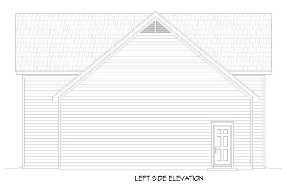 Exterior - Other Elevation for Contemporary House Plan #932-783, 0 bath