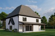 European Style House Plan - 2 Beds 2.5 Baths 1764 Sq/Ft Plan #17-2527 