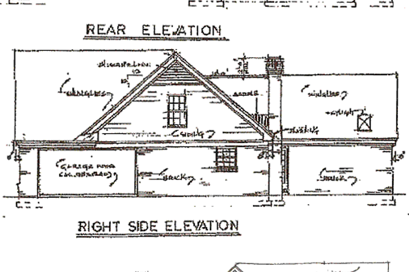 Country Style House Plan - 3 Beds 3 Baths 2093 Sq/Ft Plan #34-127 ...