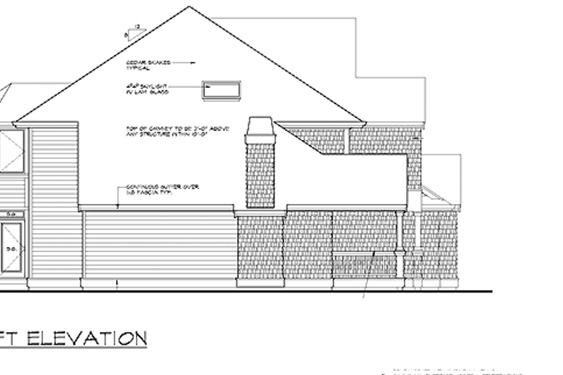 Home Plan - Exterior - Other Elevation for Craftsman House Plan #132-407 - 4 bed, 3.5 bath