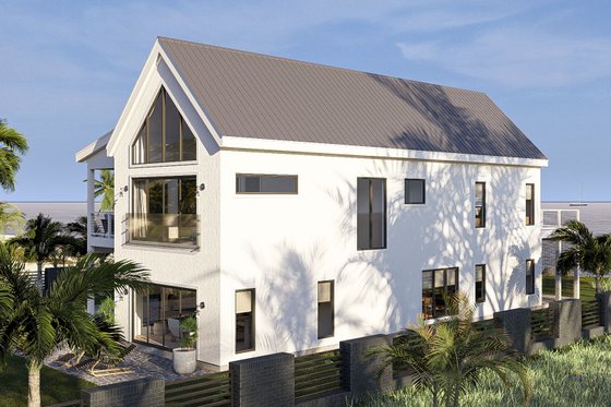 Exterior - Other Elevation for Beach House Plan #455-672 - 3 bed, 3.5 bath