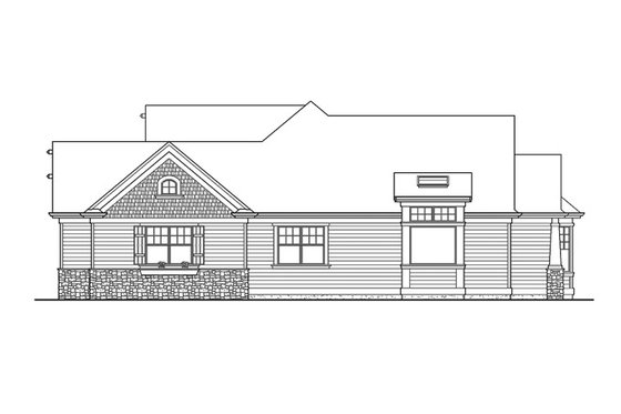 Floor Plan - Other Floor for Traditional House Plan #132-542 - 3 bed, 2 bath