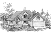 Traditional Style House Plan - 3 Beds 2.5 Baths 1698 Sq/Ft Plan #929-138 