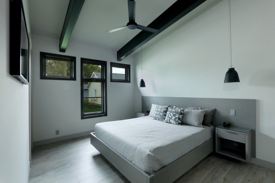 Interior - Master Bedroom for Contemporary House Plan #928-345 - 3 bed, 2 bath