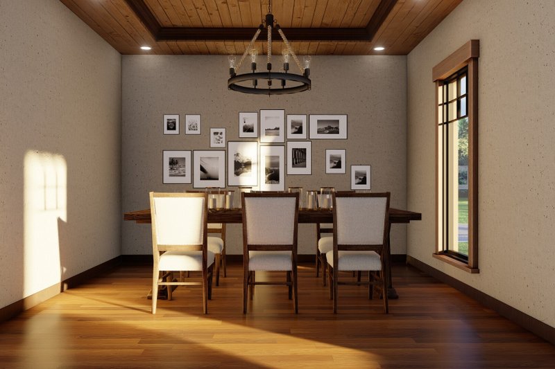 Dream House Plan - Interior - Dining Room for Country House Plan #17-2901 - 3 bed, 2 bath