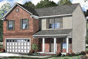 Colonial Style House Plan - 4 Beds 2.5 Baths 1771 Sq/Ft Plan #17-3088 