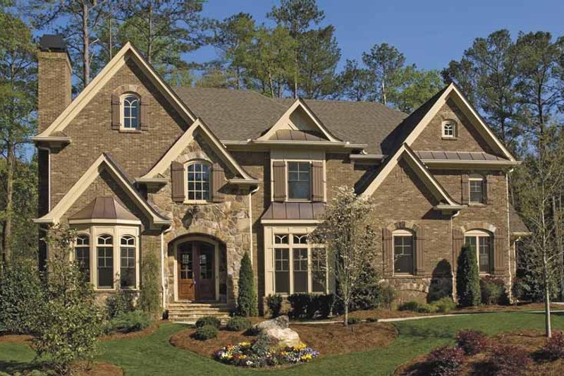 Home Plan - Traditional Exterior - Front Elevation Plan #54-329