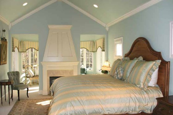 Interior - Master Bedroom for European House Plan #928-190 - 2 bed, 2.5 bath