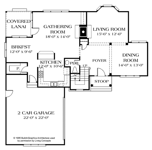 House Plan Design - European Floor Plan - Main Floor Plan #453-137