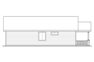 Exterior - Other Elevation for Cottage House Plan #124-978 - 3 bed, 2 bath