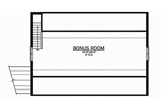 Floor Plan - Other Floor for Craftsman House Plan #1058-79 - 3 bed, 3 bath