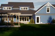 Craftsman Style House Plan - 4 Beds 3.5 Baths 3251 Sq/Ft Plan #1116-33 Exterior 