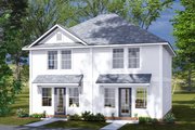 Cottage Style House Plan - 2 Beds 1 Baths 896 Sq/Ft Plan #513-2297 