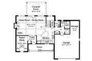 Traditional Style House Plan - 4 Beds 2.5 Baths 2308 Sq/Ft Plan #46-875 