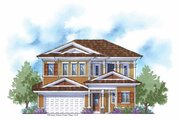 Country Style House Plan - 4 Beds 3.5 Baths 3225 Sq/Ft Plan #938-6 