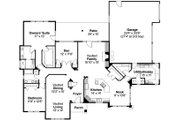 Mediterranean Style House Plan - 3 Beds 2.5 Baths 2495 Sq/Ft Plan #124-352 