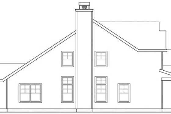 Exterior - Other Elevation for Craftsman House Plan #124-845 - 4 bed, 3.5 bath