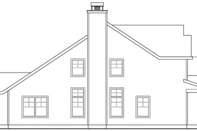 Home Plan - Exterior - Other Elevation for Craftsman House Plan #124-845 - 4 bed, 3.5 bath