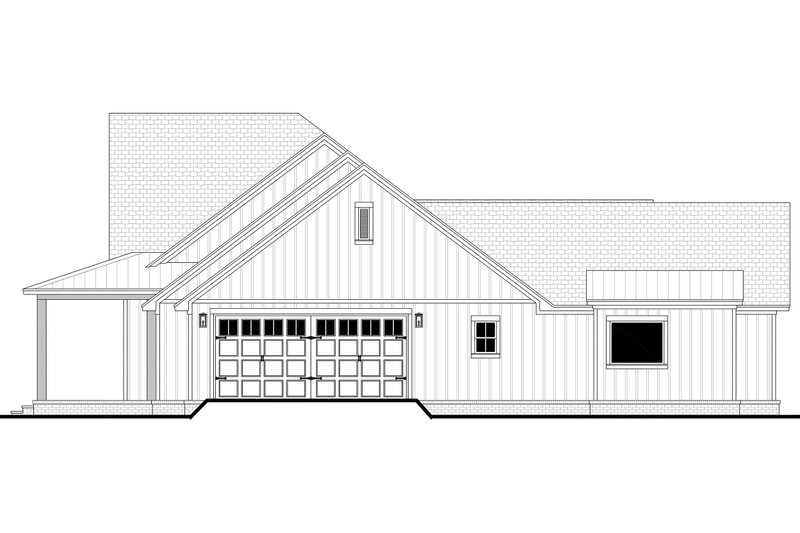 Dream House Plan - Exterior - Other Elevation 1 for Farmhouse House Plan #430-439 - 4 bed, 2.5 bath
