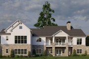 Farmhouse Style House Plan - 3 Beds 2.5 Baths 3413 Sq/Ft Plan #923-382 