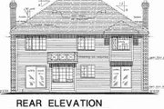Traditional Style House Plan - 5 Beds 2.5 Baths 2717 Sq/Ft Plan #18-8964 