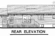 Ranch Style House Plan - 2 Beds 1 Baths 1358 Sq/Ft Plan #18-9128 