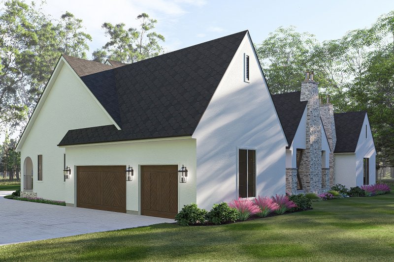 Home Plan - Exterior - Other Elevation 2 for Cottage House Plan #455-678 - 3 bed, 2.5 bath