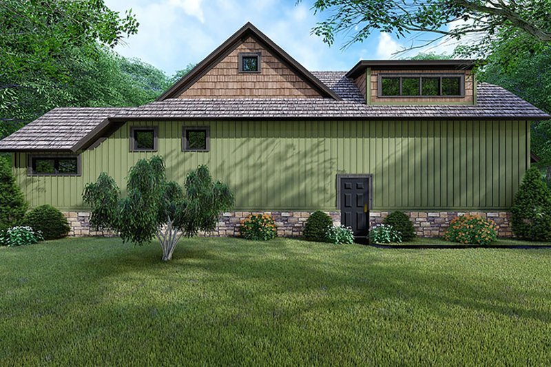 Dream House Plan - Left Side