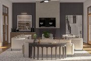 Modern Style House Plan - 5 Beds 4.5 Baths 4990 Sq/Ft Plan #455-450 