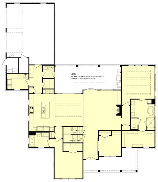 Architectural House Design - Farmhouse Floor Plan - Other Floor Plan #430-260