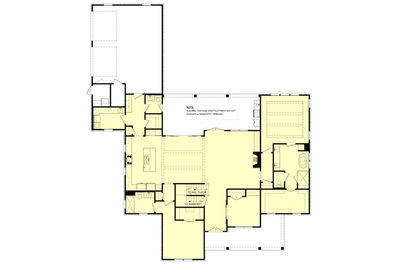 House Plan Design - Floor Plan - Other Floor for Farmhouse House Plan #430-260 - 4 bed, 3.5 bath
