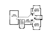 Mediterranean Style House Plan - 3 Beds 2.5 Baths 2176 Sq/Ft Plan #124-337 