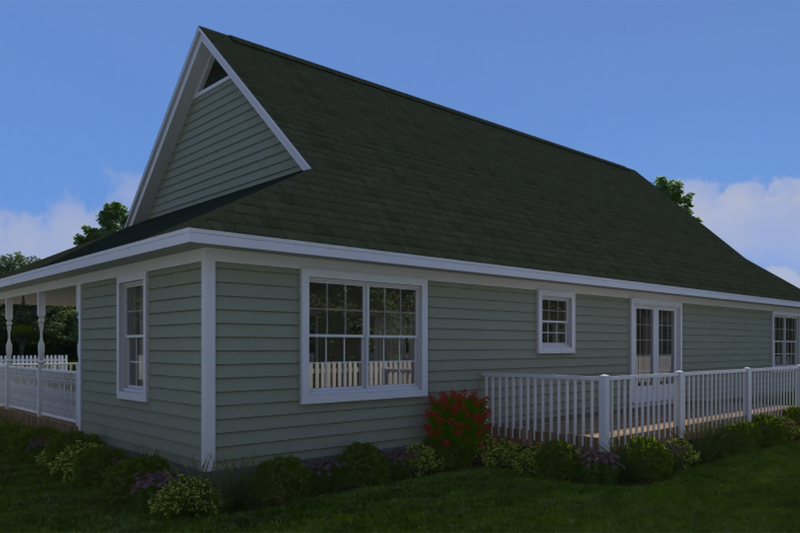 Home Plan - Exterior - Other Elevation 3 for Farmhouse House Plan #1082-9 - 3 bed, 2.5 bath