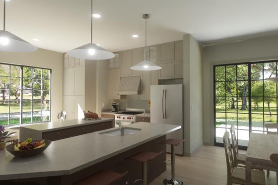 Interior - Kitchen for Bungalow House Plan #1126-4 - 3 bed, 2 bath