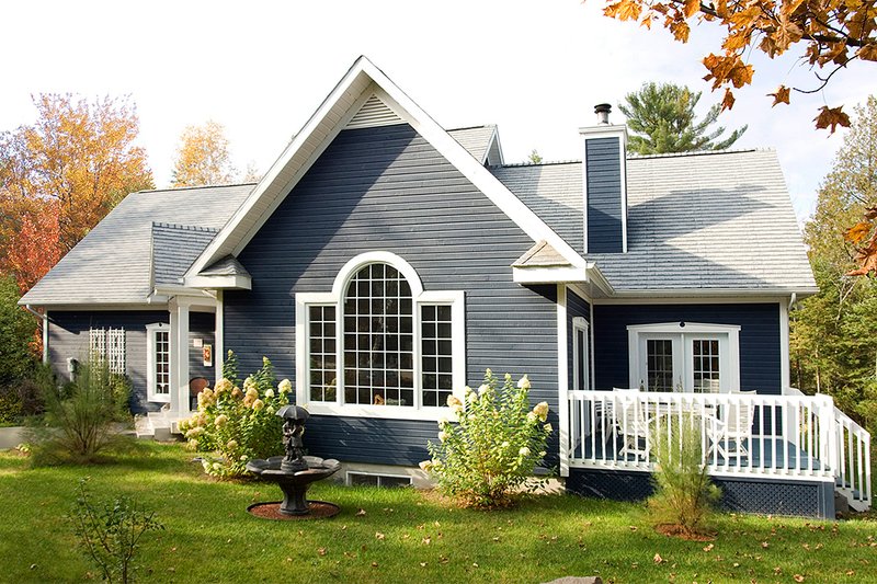 Dream House Plan - Exterior - Front Elevation 3 for Farmhouse House Plan #23-230 - 3 bed, 2 bath