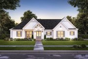 Farmhouse Style House Plan - 3 Beds 2.5 Baths 1993 Sq/Ft Plan #1074-55 