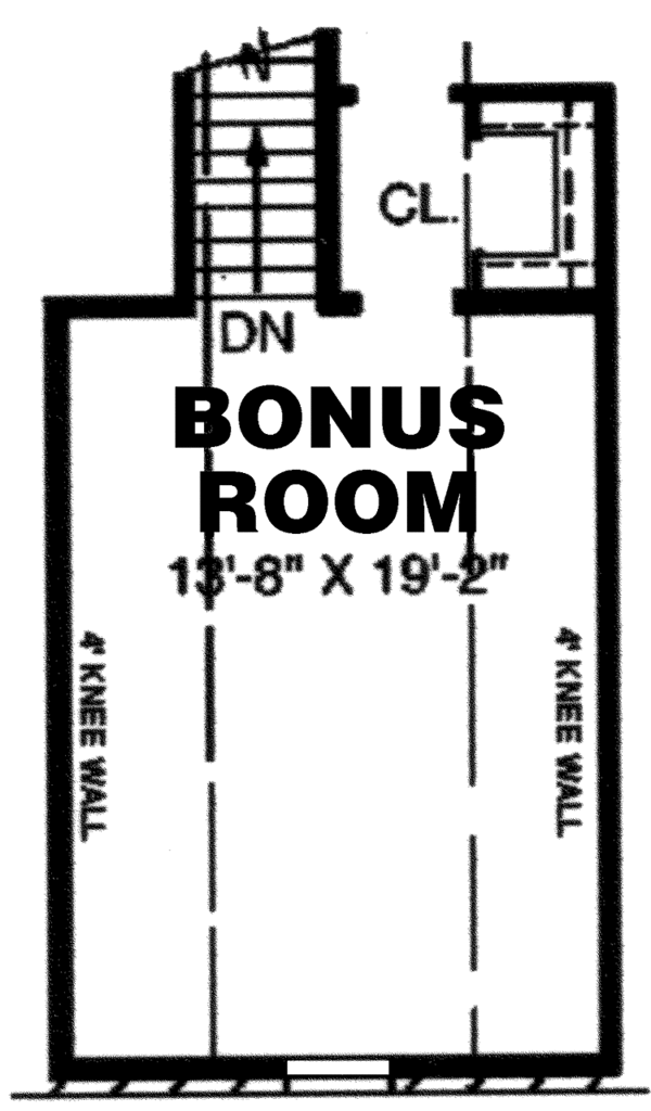 Architectural House Design - Country Floor Plan - Upper Floor Plan #34-262
