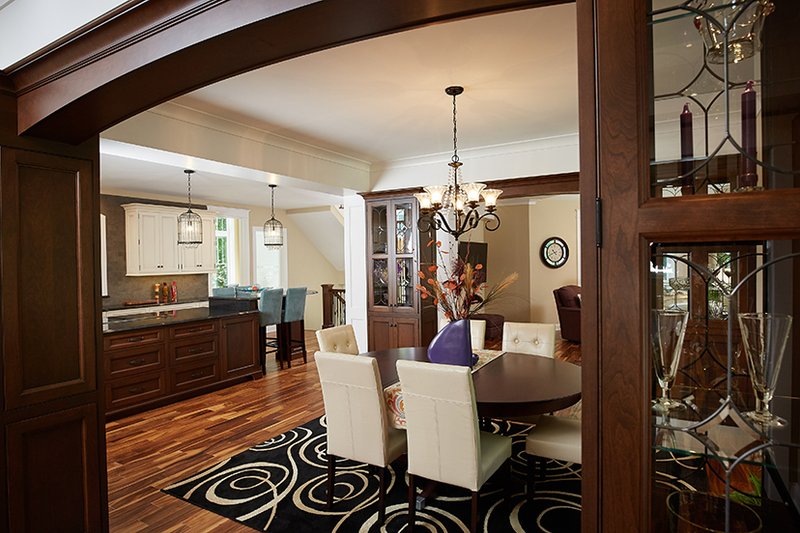 Architectural House Design - Interior - Dining Room for Craftsman House Plan #928-295 - 2 bed, 2.5 bath