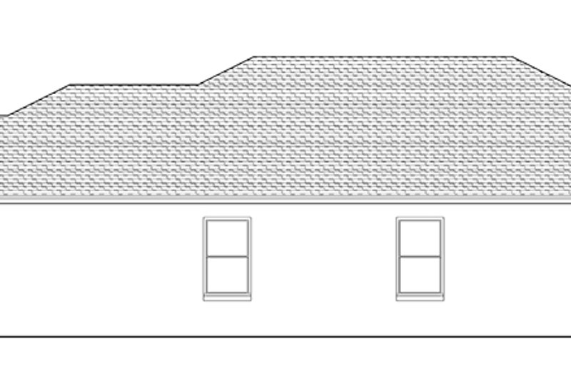 Dream House Plan - Exterior - Other Elevation for Adobe / Southwestern House Plan #1058-94 - 3 bed, 2 bath