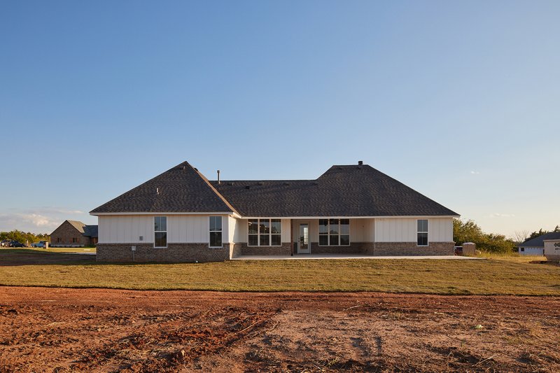 Home Plan - Exterior - Rear Elevation for Farmhouse House Plan #430-184 - 4 bed, 2.5 bath
